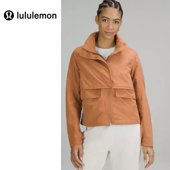 lululemon athletica Jackets & Blazers - Lululemon Always Effortless Jacket in Orange